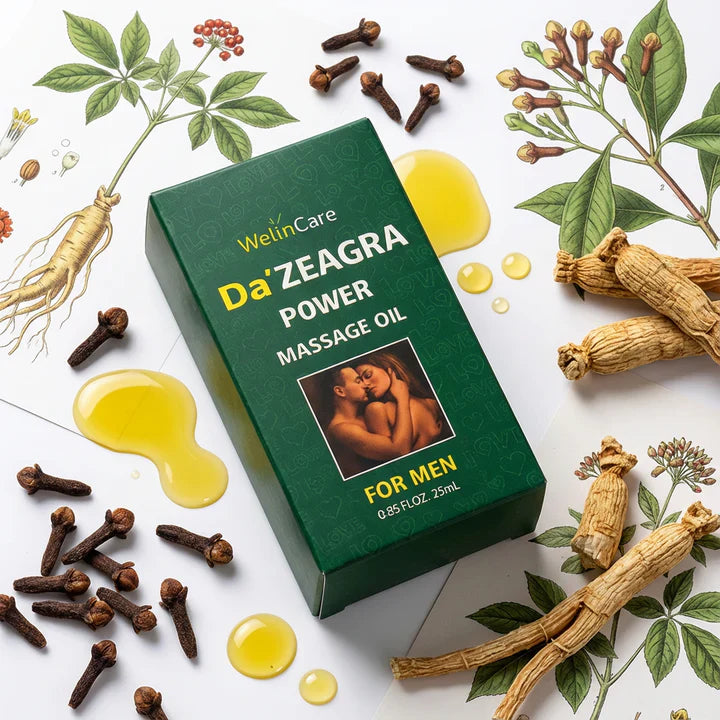 Da zeagra power massage oil